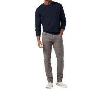 NEW MAVI jake slim leg jean in light grey athletic